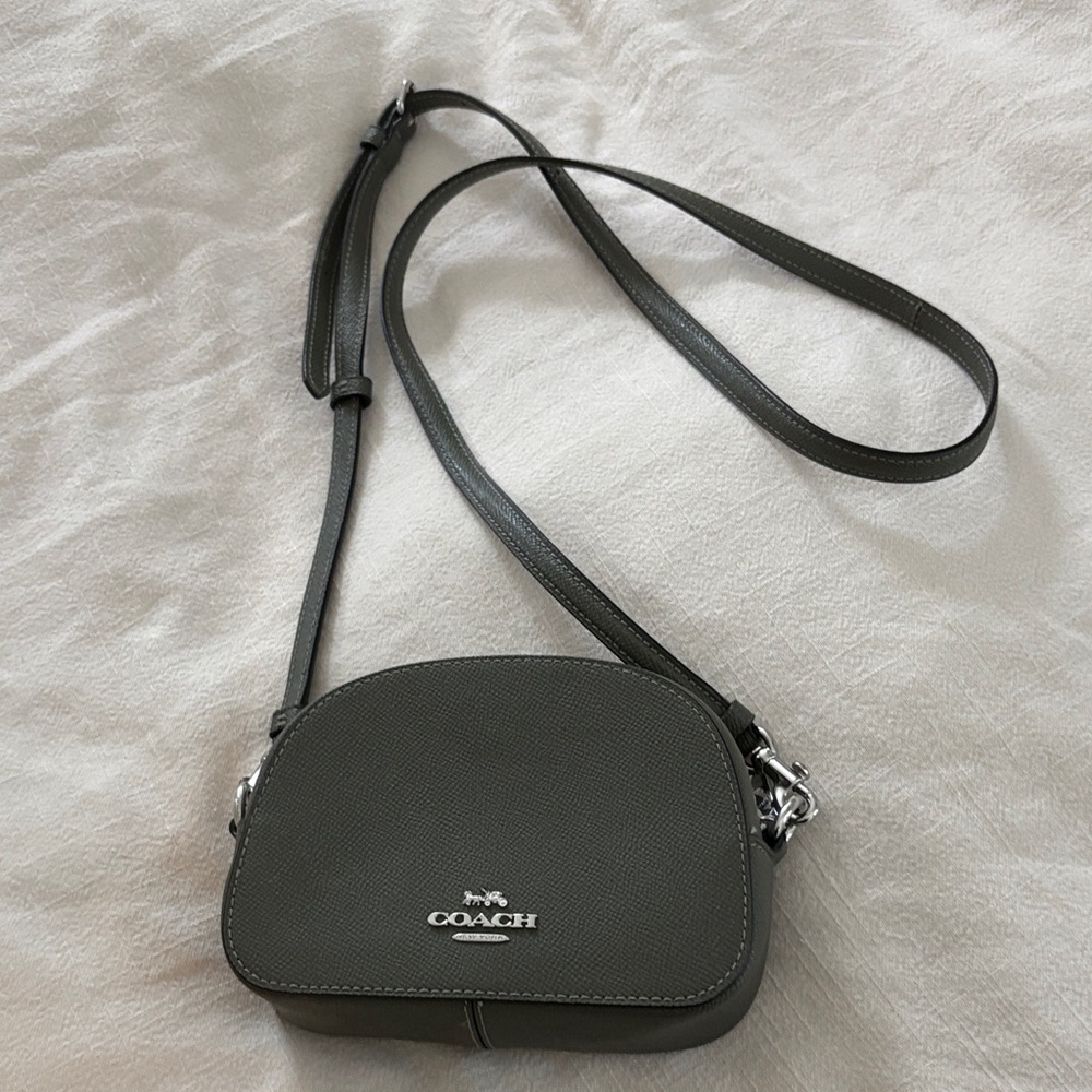 Coach Charcoal Crossbody Bag